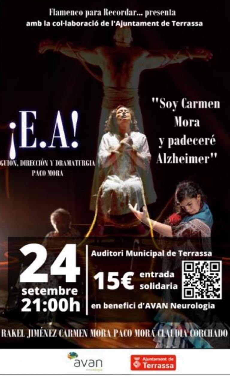 cartell de l'Espectale: Flamenc per a recordar 24/09/2021  a les 21 h.