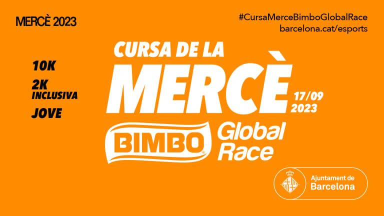 Flyer_Carrera de la Mercè Bimbo Global Race