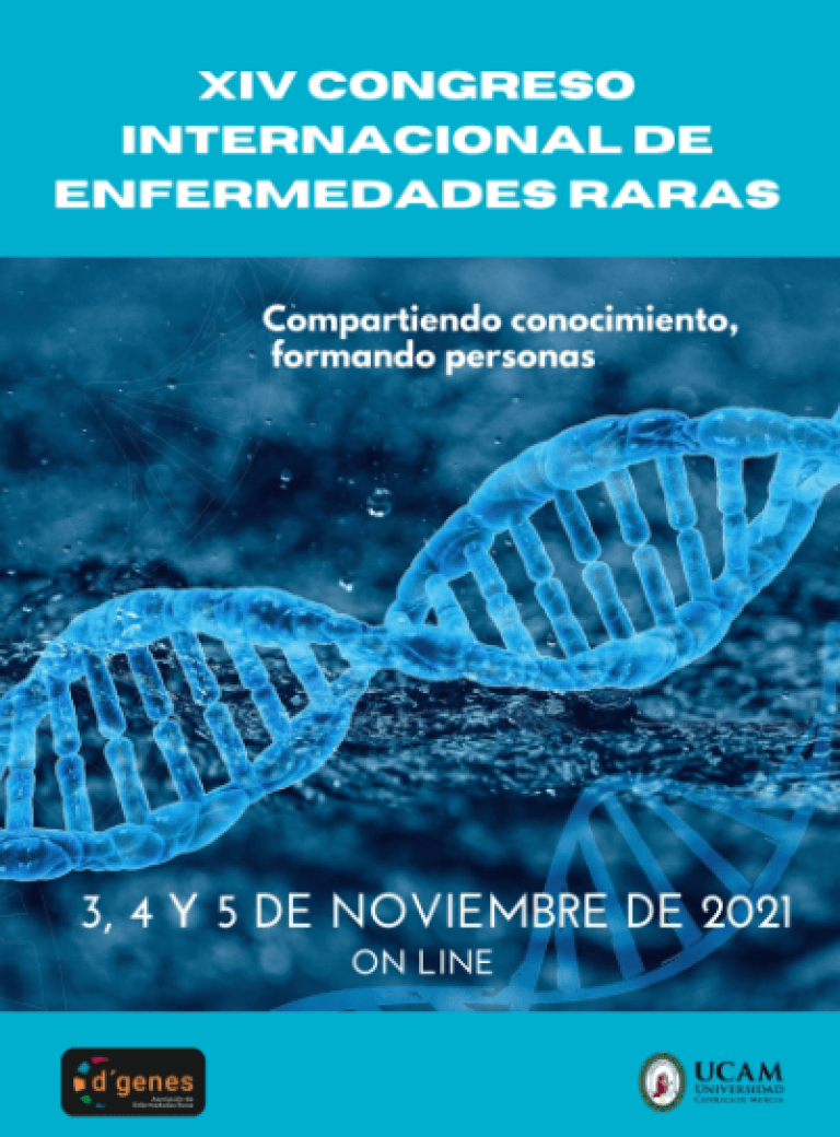 Cartel XIV Congreso internacional de enfermedades raras 