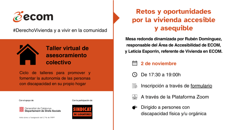  Cartel informativo del webinar 