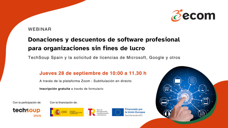 Webinar_Donaciones y descuentos de software profesional para organizaciones sin fines de lucro