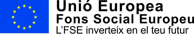 Logo de Unió Europea Fons Social Europeu. L'FSE inverteix en el teu futur