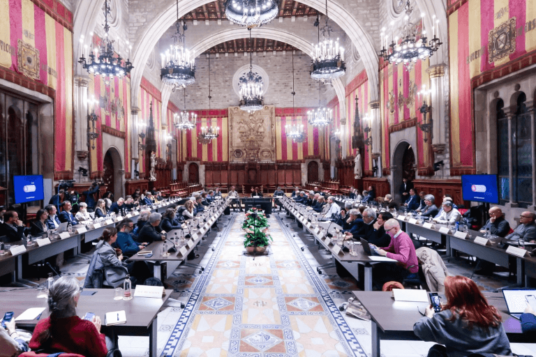 sala de l'Ajuntament de Barcelona