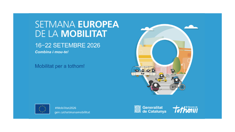 banner promocional de la Setmana Europea de la Mobilitat