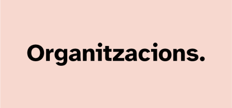 Organitzacions.