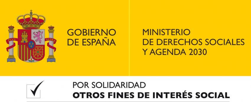 Logotipo Ministerio Derechos Sociales y Agenda 2030 - Otros fines de interés social