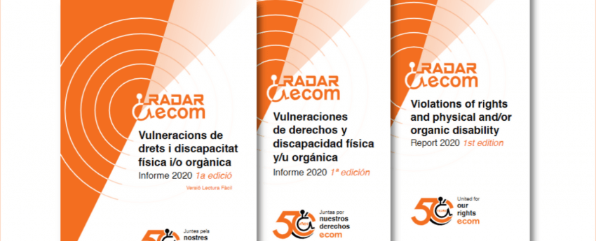 Imatge amb les tres portades de les noves versions de la guia radar ecom 