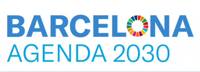 Cartel Barcelona Agenda 2030 