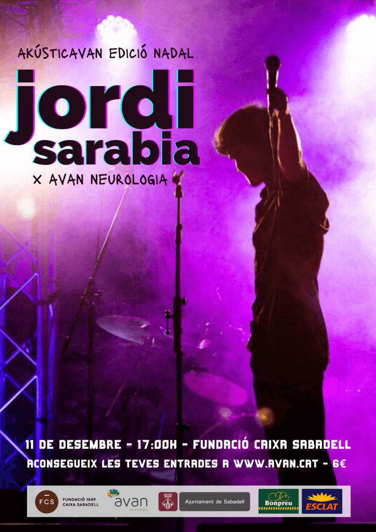 AkústicAVAN edició Nadal amb Jordi Sarabia, l'11 de decembre a les 17h en la Fundació Caixa Sabadell