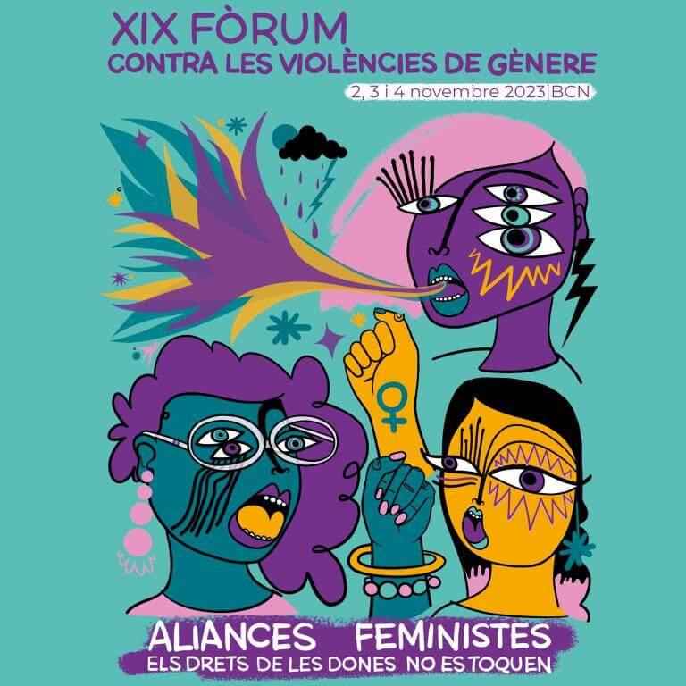 Cartell XIX fòrum contra les violències de gènere