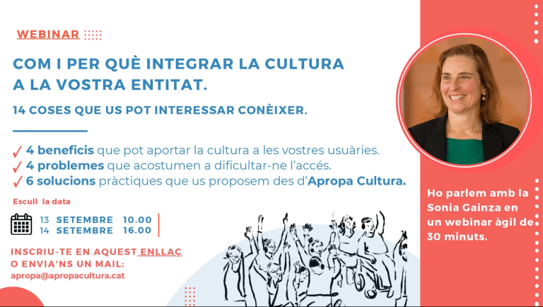 Flyer del evento. Incluye datos informativos del webinar y una imagen de Sonia Gainza.