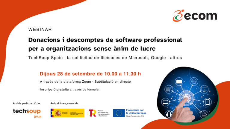 Webinar_Donacions i descomptes de software professional per a organitzacions sense anim de lucre