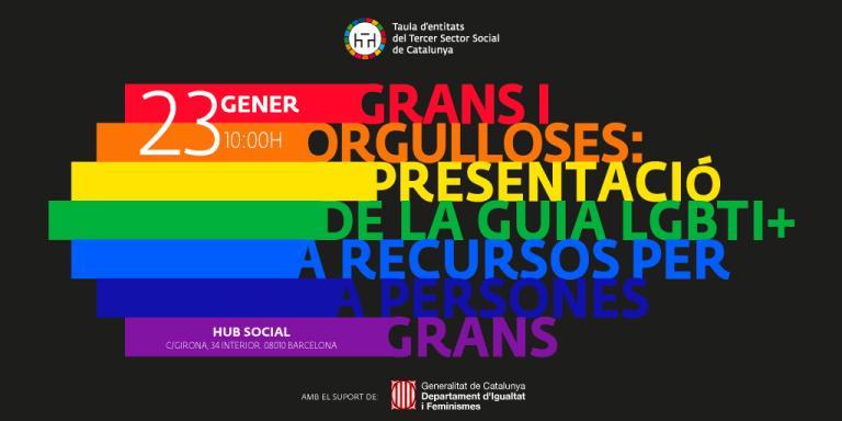 Cartell jornada 'Grans i orgulloses'