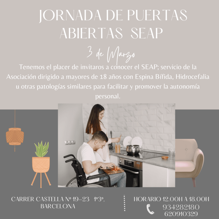  Jornada de puertas abiertas del Servicio de Autonomía Personal (SEAP)dia 3 de marzo