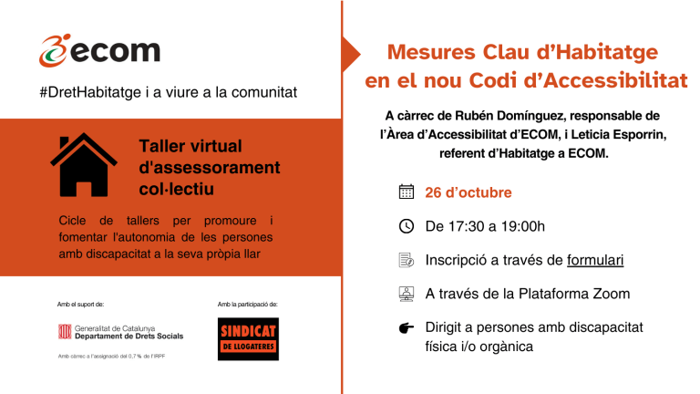 Cartell_Mesures Clau d’Habitatge en el nou Codi d’Accessibilitat