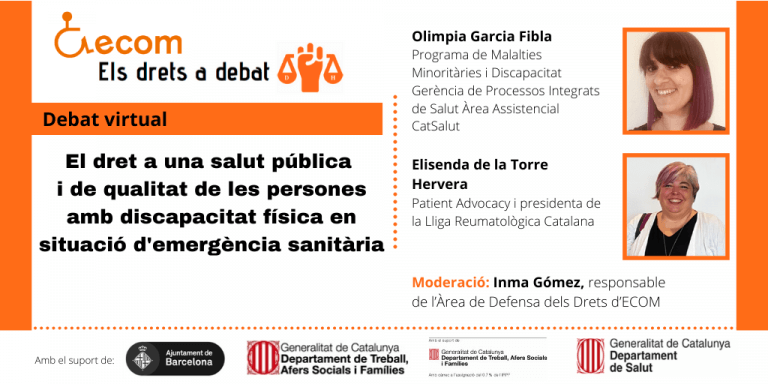 Cartel del debate virtual