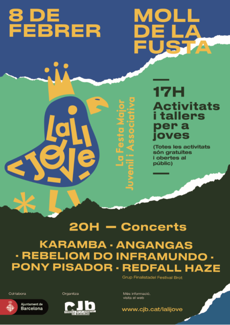 Carell informatiu de la festa major juvenil, Lali Jove 2020