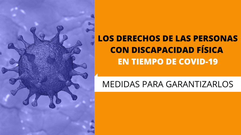 Banner de la portada del documento de medidas, que incluye la imagen del coronavirus
