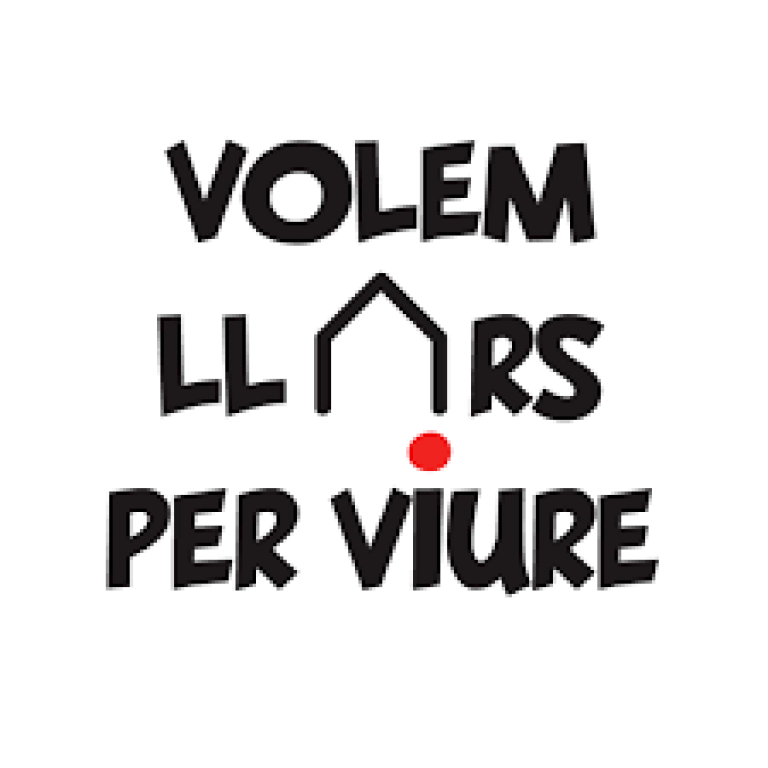 Logotip de la Plataforma Volem llars per viure