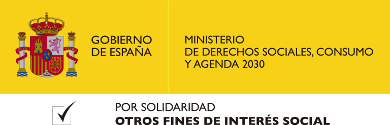 logotip del Ministerio de Derechos sociales, consumo y agenda 2030