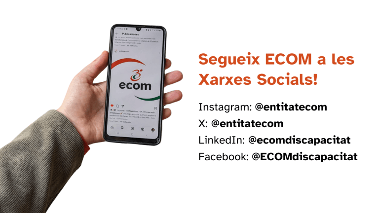 segueix ecom a les xarxes socials