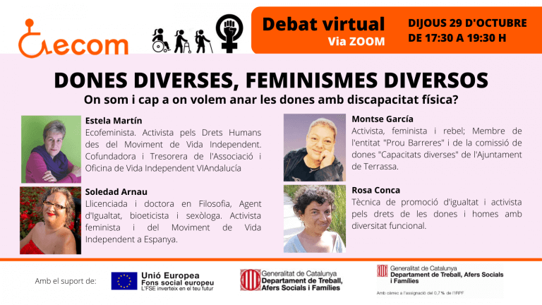 Cartell del webinar.