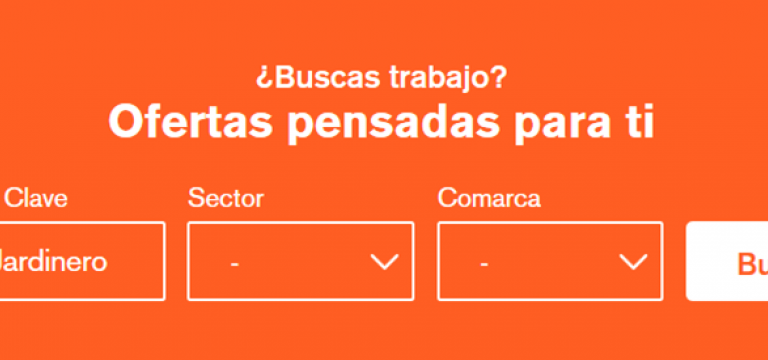 Home del portal de publicación de ofertas de trabajo de ECOM